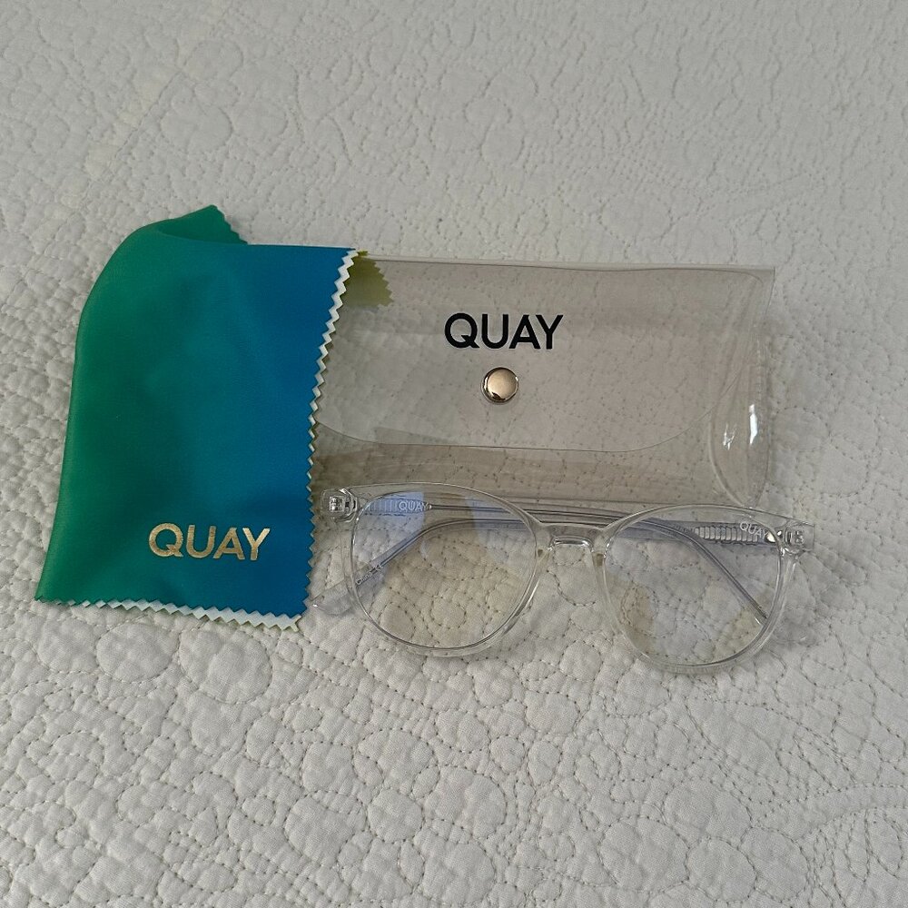 Quay BLUEPRINT MEDIUM BLUE LIGHT Clear